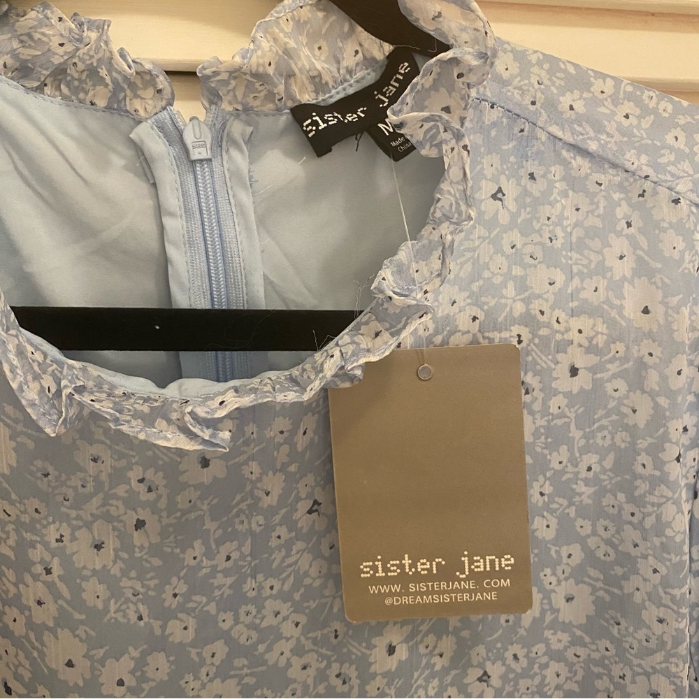 Sister Jane tiered maxi dress in ditsy vintage floral